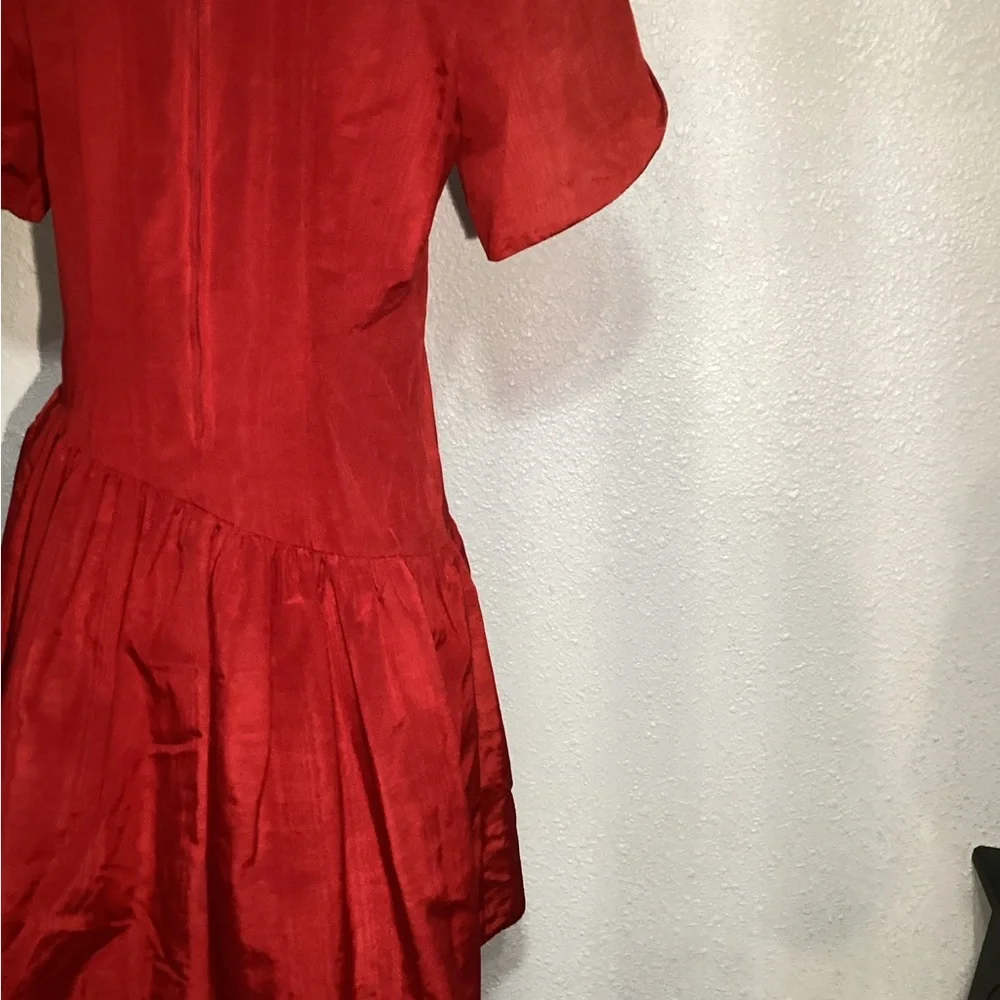 Casero’s vintage red/ polka dot dress size 14pt
